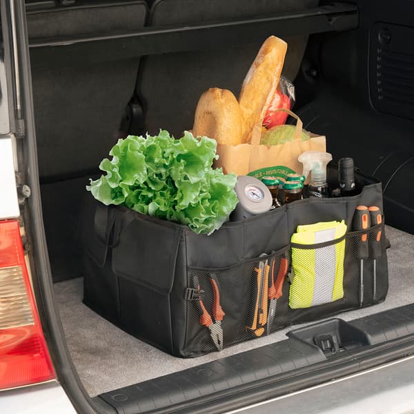 Vikbar förvaring för bilbaklucka Carry InnovaGoods