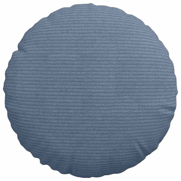 Sittkuddar 2 pcs Blå Ø30 x 13 cm Kordread tyg