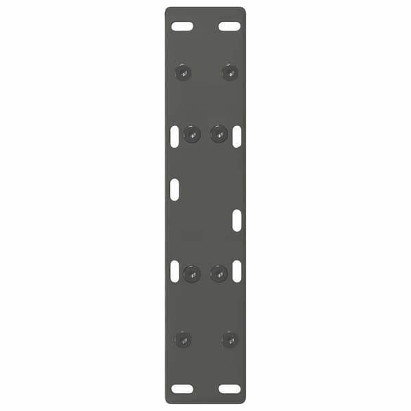 Soffbordsben A-formade 2 st antracit 30x(30-31) cm stål