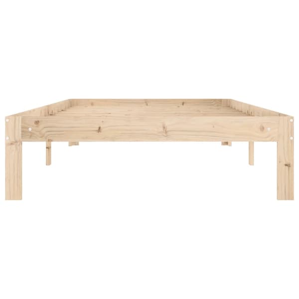 Sängram massiv furu 100x200 cm