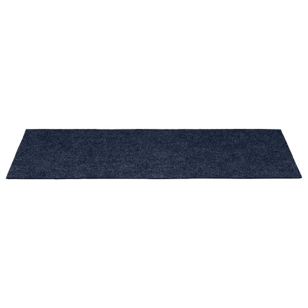 Trappmattor självhäftande 15 st 60x25 cm marinblå rektangulära