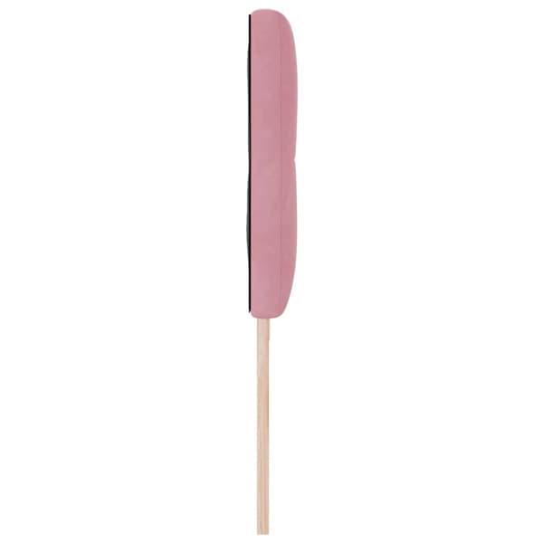 Huvudgavel Rosa 200 cm Sammet
