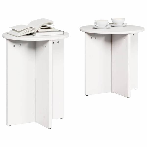 Kaffeebord 2 pcs Vit