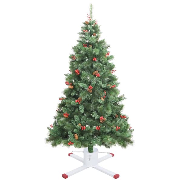 Julgransfot vit 61x61x15,5 cm