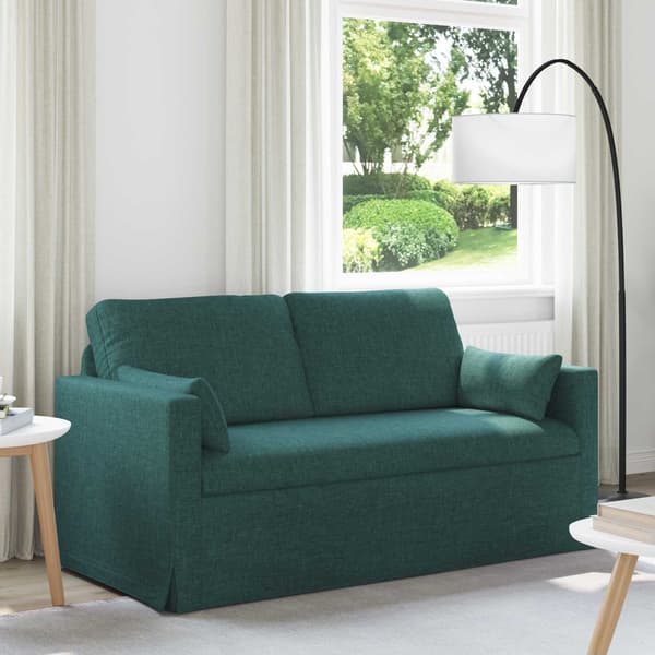 Soffa Mörkgrön 158 x 78 x 80 cm tyg