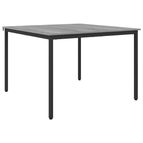 Matbord 110 x 110 x 75 cm METALL Rektangulär