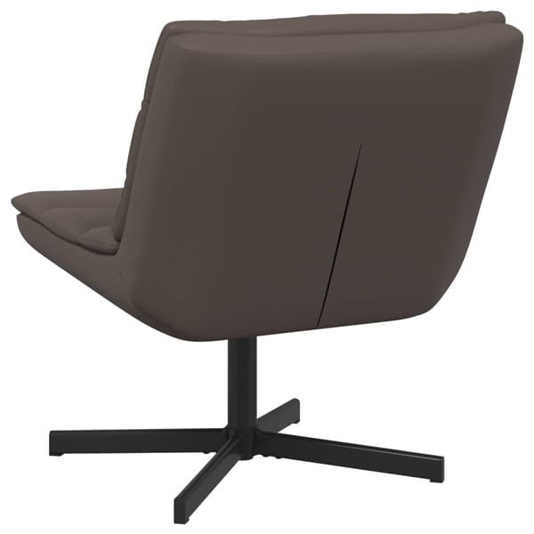 Skrivstol Brun 63 x 75 x 76 cm Glansig PU