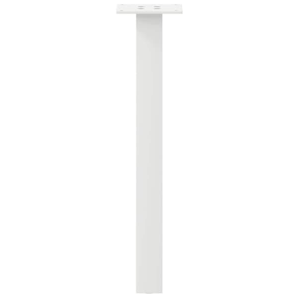 Soffbordsben 4 st vita 42 cm stål