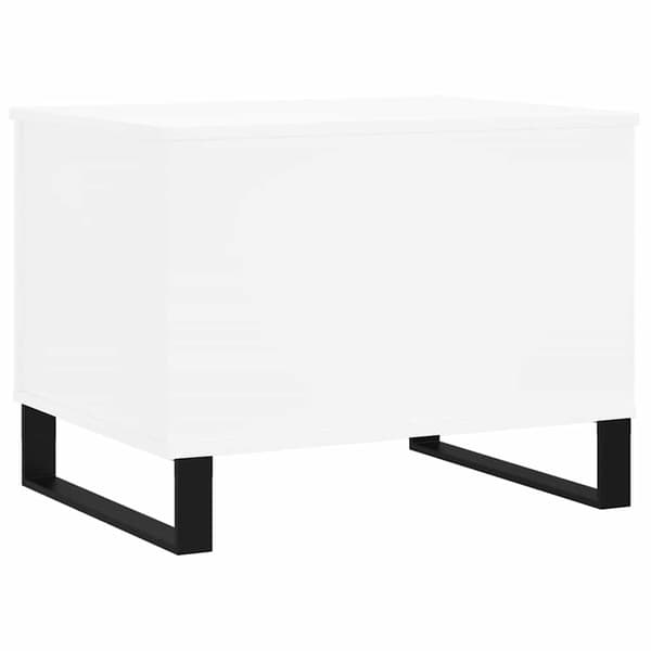 Soffbord vit 60x44,5x45 cm konstruerat trä