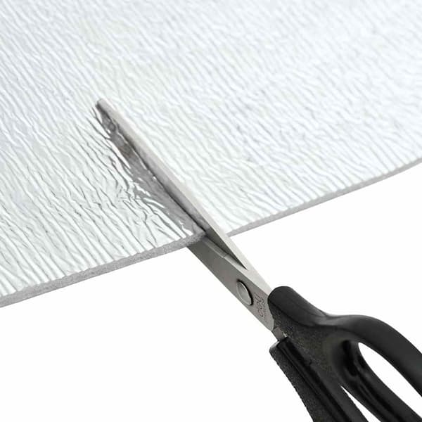 Värmereflektor för element Silver 50 x 1 m polyeten