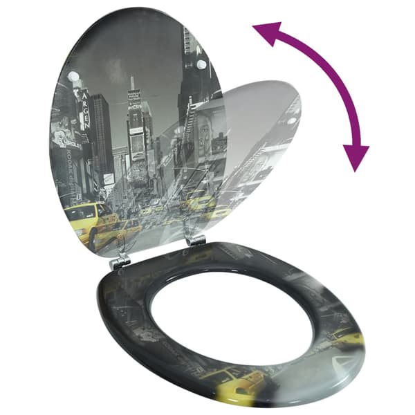 Toalettsits i MDF New York