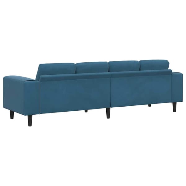 Vardagsrumsoffa Blå 250 x 77 x 76 cm