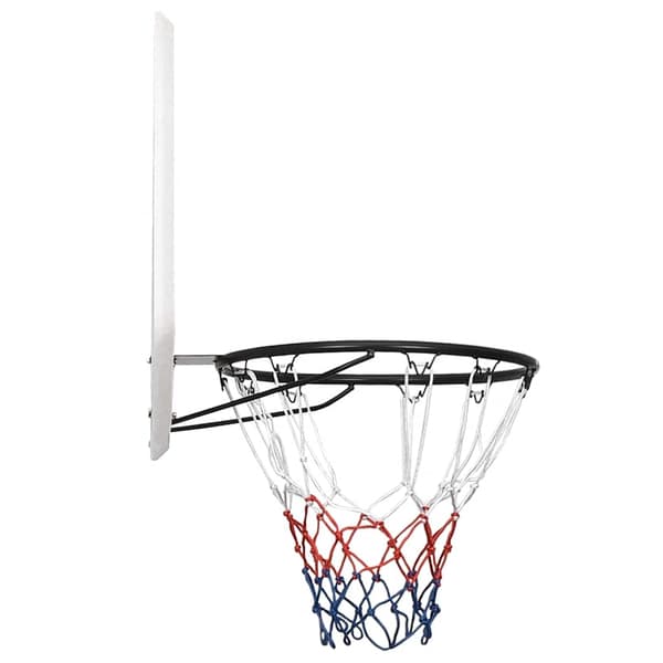 Basketplatta vit 90x60x2 cm polyeten