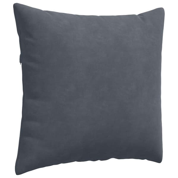 Sofakuddar 2 pcs Mörkgrå 50 x 50 cm Kordread tyg
