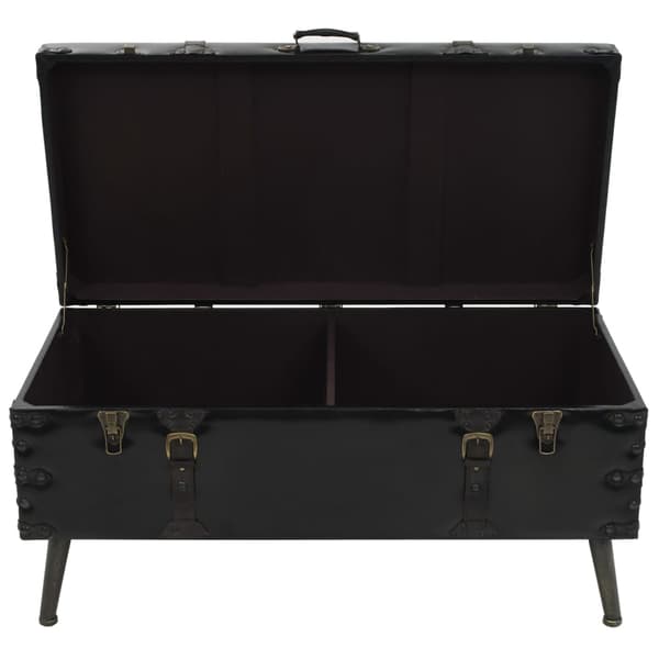 Soffbord MDF och stål 102x51x48 cm
