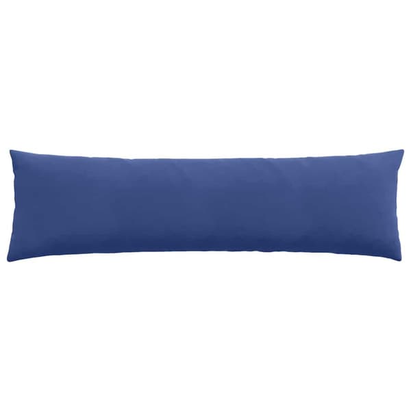 Sofakuddar 2 pcs Polisblå 145 x 40 cm Kordread tyg