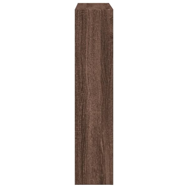 Spiselkrans brun ek 81x18x82 cm konstruerat trä