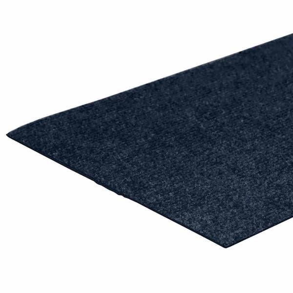 Trappmattor självhäftande 15 st 60x25 cm marinblå rektangulära