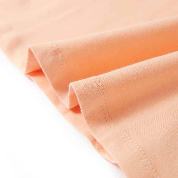 Ärmlös barnlinne orange 116