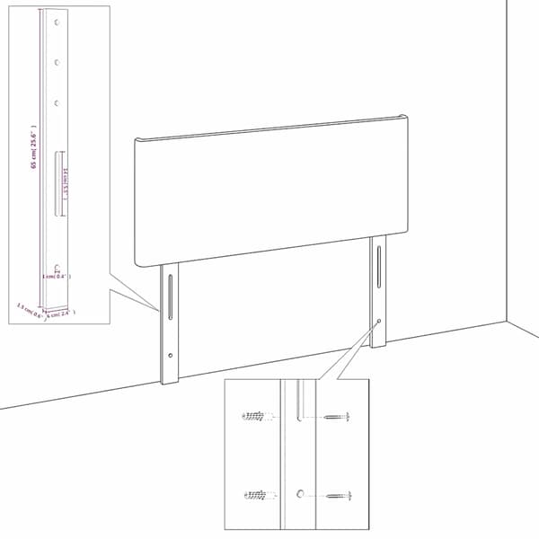 Sänggavel mörkgrön 100x5x118/128 cm sammet