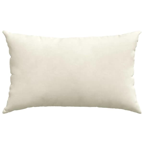Sofakuddar 2 pcs Kräm 50 x 30 cm Kordread tyg