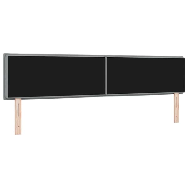 Huvudgavel Ljusgrå 200 cm tyg