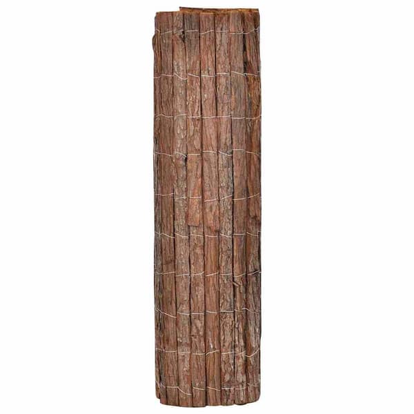 Barkstaket 100 x 600 cm Bark Brun