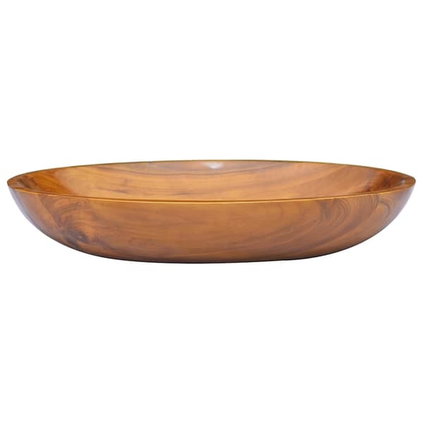 Handfat massiv teak 60x40x10 cm