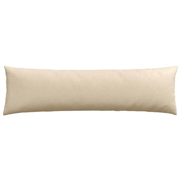 Sofakuddar 2 pcs Kräm 145 x 40 cm tyg