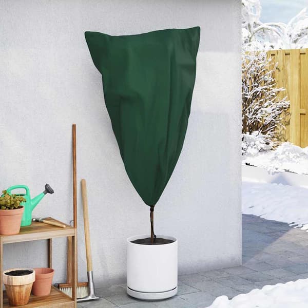 Frostskydd för växtfleeceöverdrag 10 pcs Grön 0,8 x 1,2 m