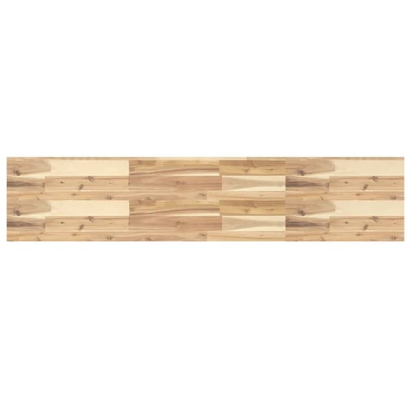 Bordsskiva 120x30x4 cm rektangulär massiv akacia