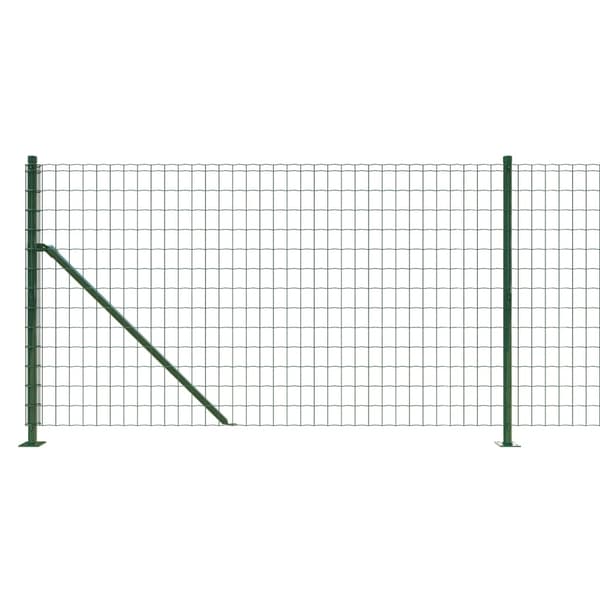 Stängsel med stolpsko grön 0,8x25 m