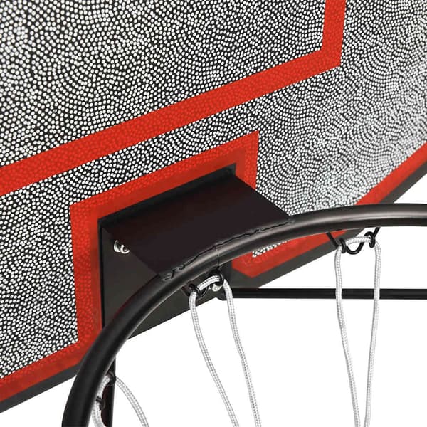 Basketkorg svart 90x60x2 cm polyeten