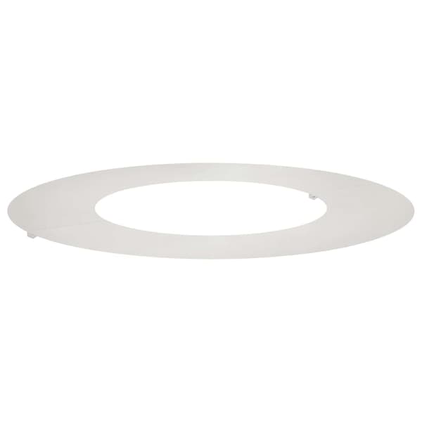 lämplig för Flat trädring Silver Ø40 / 70 cm Rostfritt stål