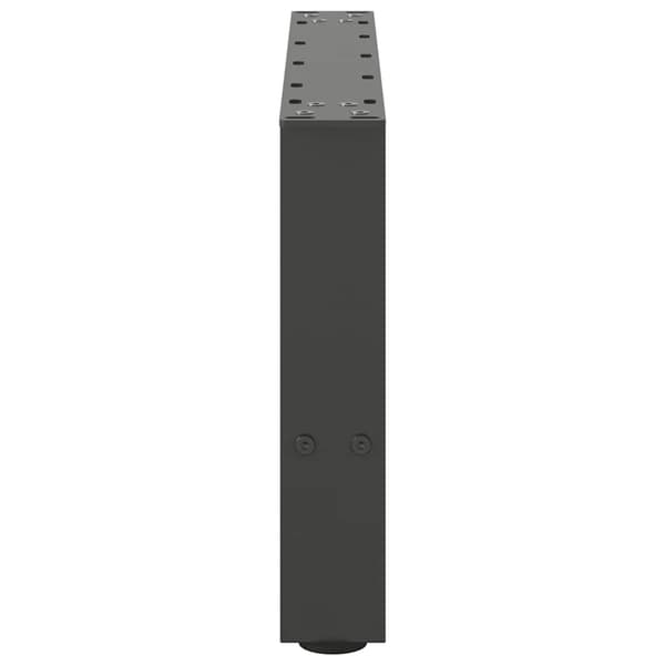 Soffbordsben antracit 2 st 50x(30-31) cm stål