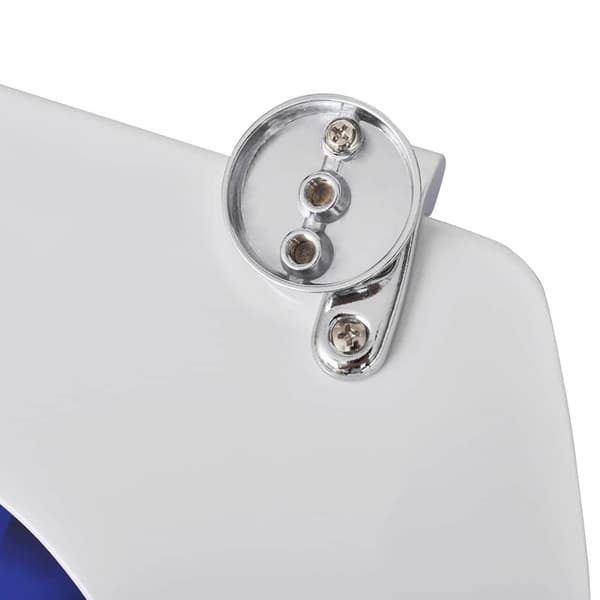 Toalettsitsar med lock 2 st MDF delfiner