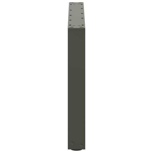 Soffbordsben U-formade 2 st antracit 70x(42-43) cm stål