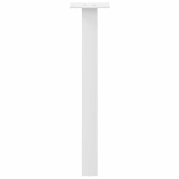 Soffbordsben 4 st vita 30 cm stål