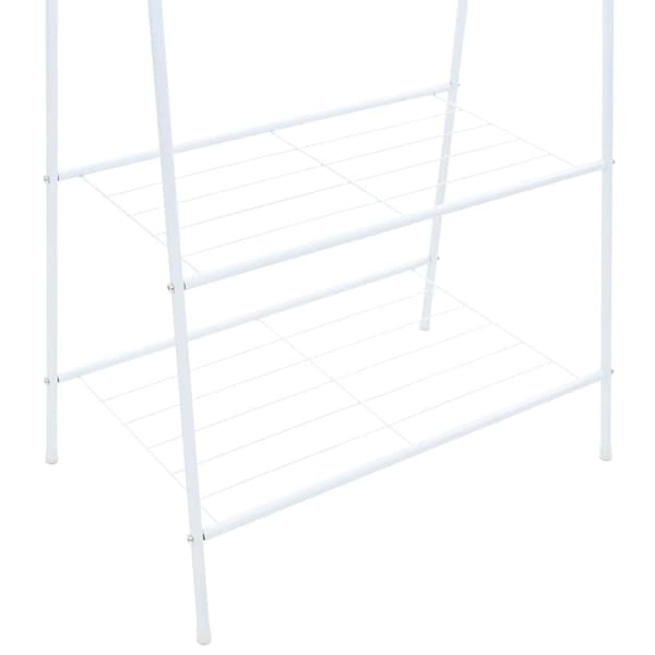 Klädställning 59x35x150 cm vit