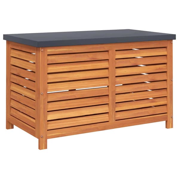 Dynbox 60x50x55 cm massivt eukalyptusträ