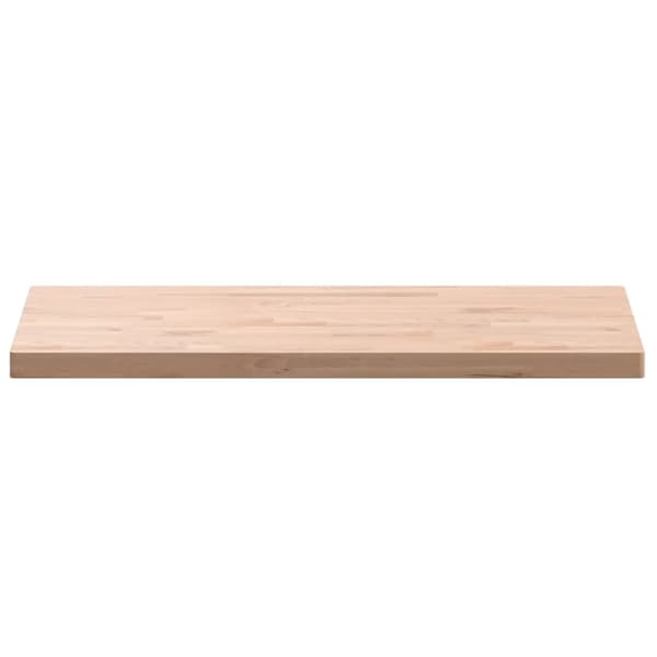Bordsskiva 100x50x4 cm rektangulär massivt bokträ