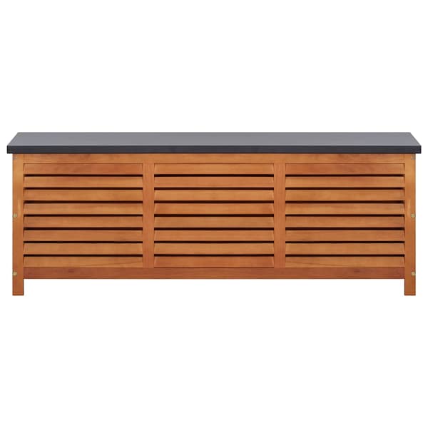 Dynbox 150x50x55 cm massivt eukalyptusträ