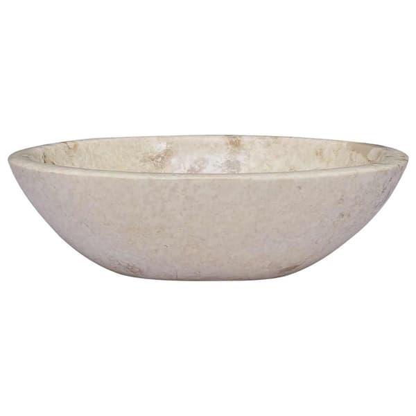 Handfat gräddvit 53x40x15 cm marmor