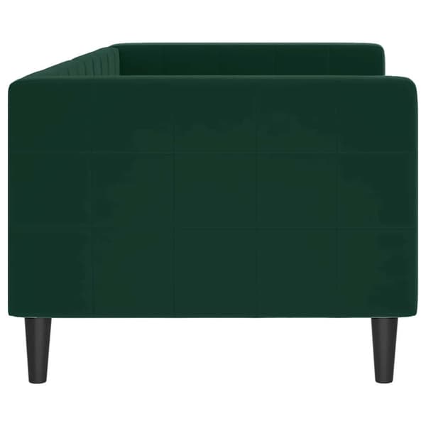 Dagbädd mörkgrön 80x200 cm sammet