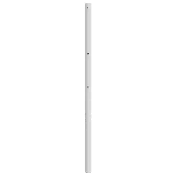 Ersättningsgavel metall vit 120 cm