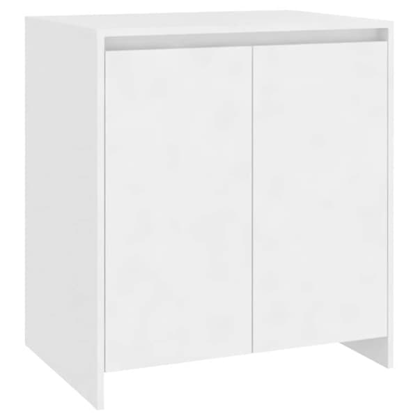 Skänk vit 70x41x75 cm konstruerat trä