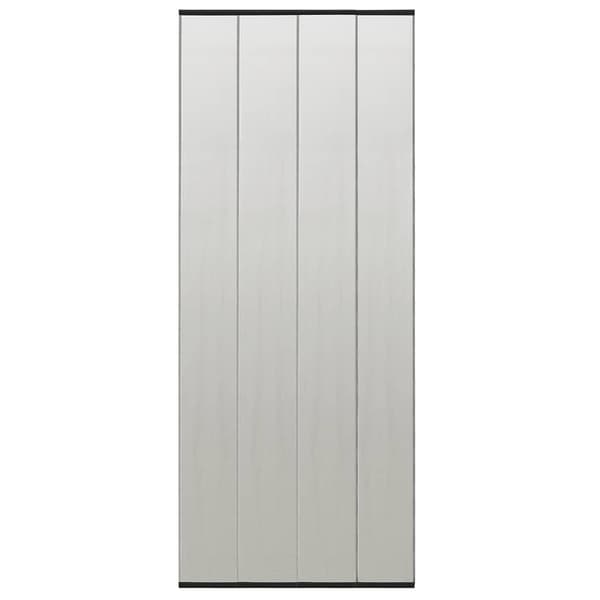 Insektsnät för dörr svart 100x220 cm polyester