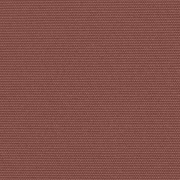 Infällbar sidomarkis brun 140x1000 cm