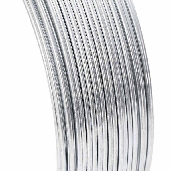 Stängsel binds tråd Silver 33 m Varmförzinkad kabel