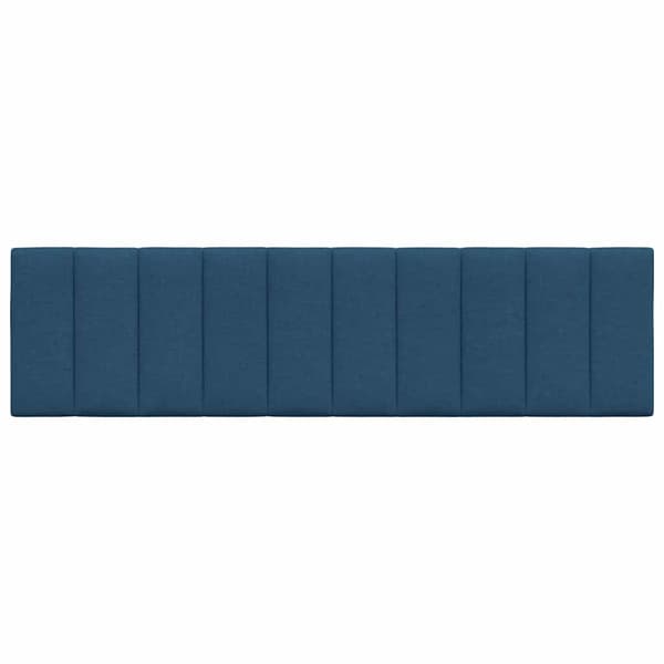 Headboard Cushion "Hanko" Blue 180 cm Fabric